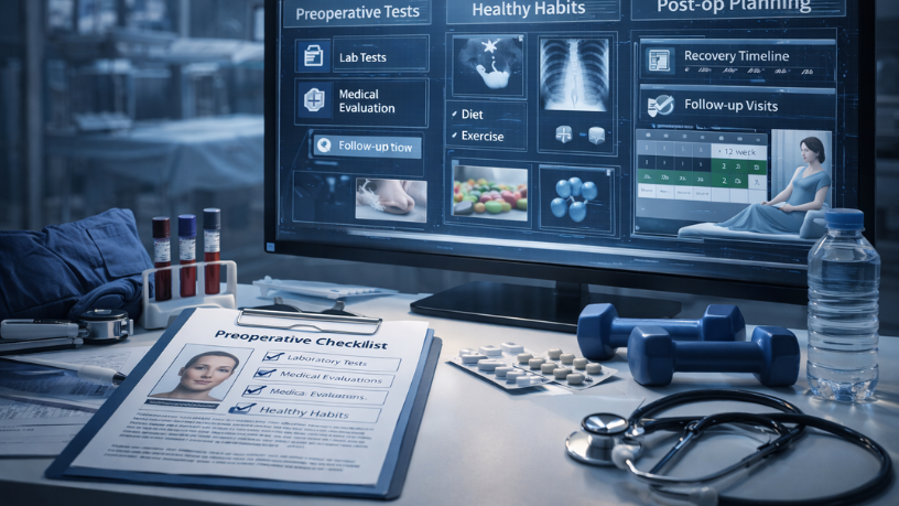 Planejamento do pós-operatório e preparo cirúrgico explicados por Milton Seigi Hayashi.